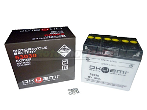 Battery 53030 Okyami Lead/Acid 12 Volt