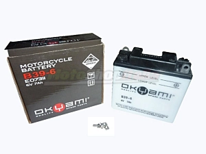 Batteria B39-6 Okyami Piombo/Acido 6 Volt