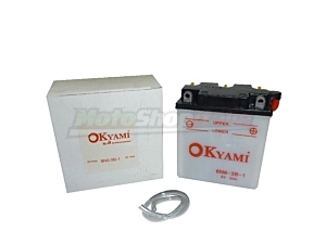 Battery 6N6-3B-1 Okyami Lead/Acid 6 Volt