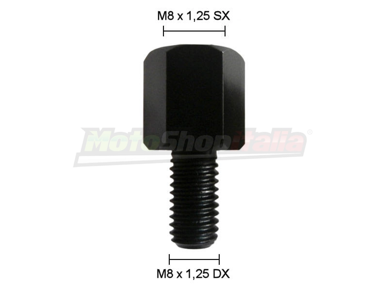 Adattatore Specchietti Moto - Scooter da M8 sx a M8 dx