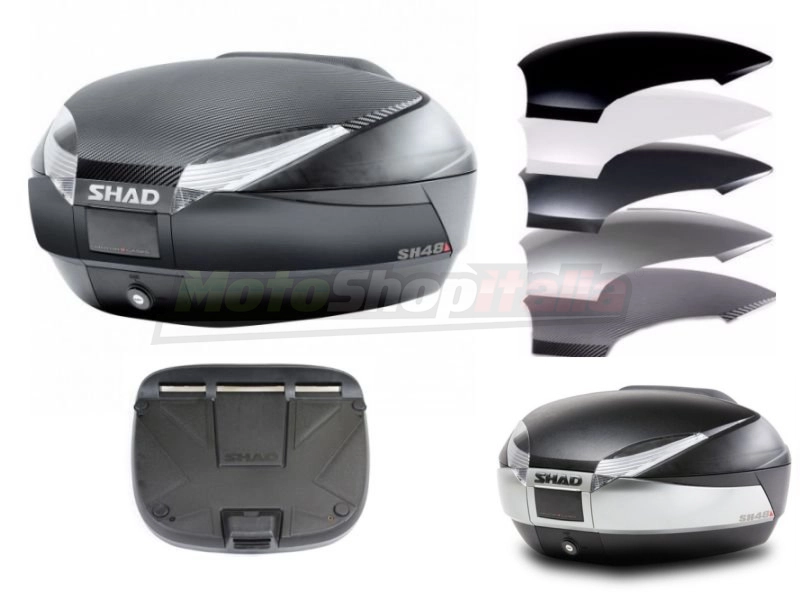 Bauletto Shad SH48 Moto - Scooter con Piastra