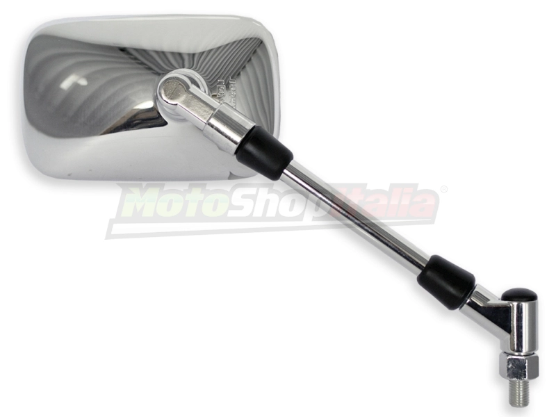 Area1 Specchietti Retrovisori CNC Per Manubrio Moto – Compatibili Con Suzuki SV 650 / SV 1000 – Set Omologato E