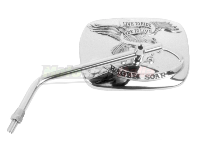 Chrome Handlebar with Mirror by Design
