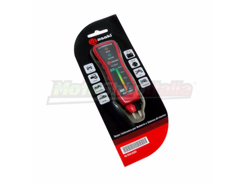 Tester Batterie e Alternatori 12V Tascabile