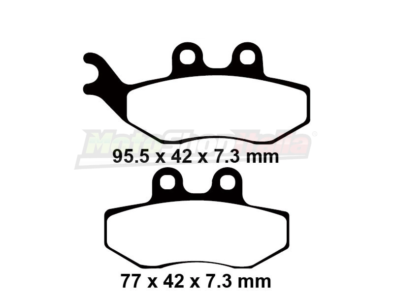 Pastiglie Freni Beta Alp Urban RR 50/125/200/350 Anteriori EBC Brakes