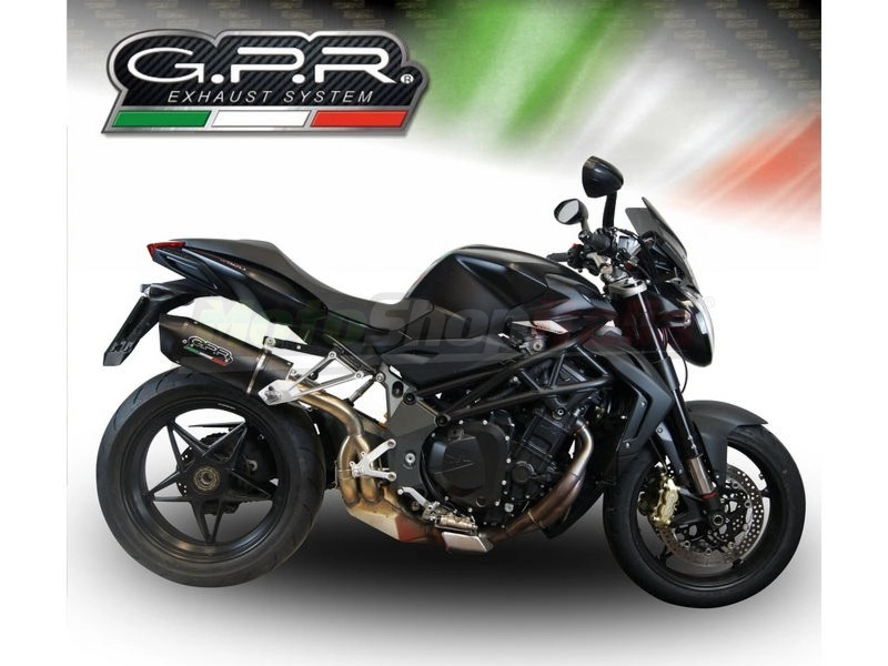 Marmitta di Scarico MV Agusta Brutale 920 GPR Omologata