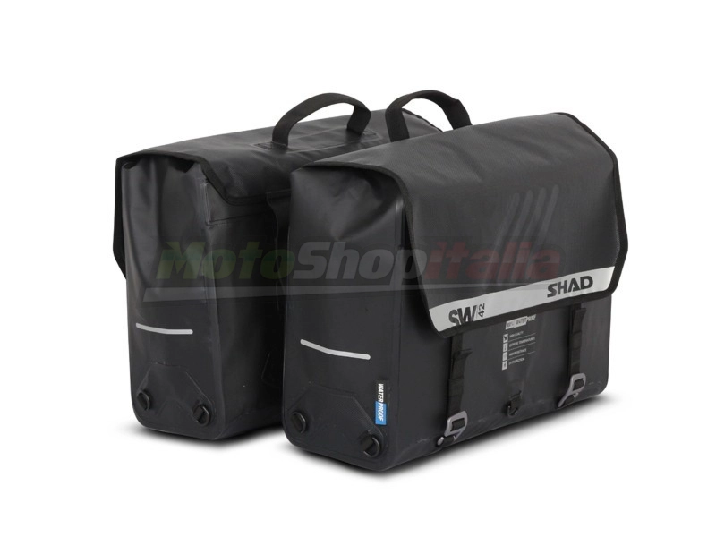 Waterproof Saddle Bag Shad SW42 Motorcycle - Scooter Universal