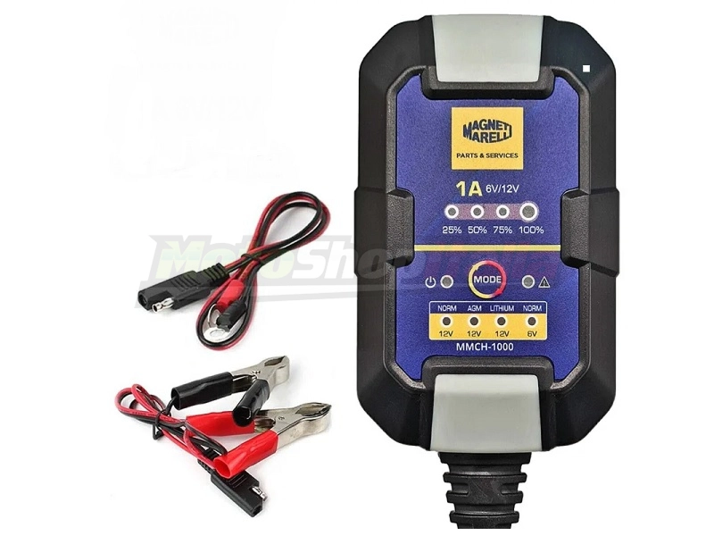 Carica Batterie - Mantenitore Magneti Marelli MMCH-1000 6/12 Volt