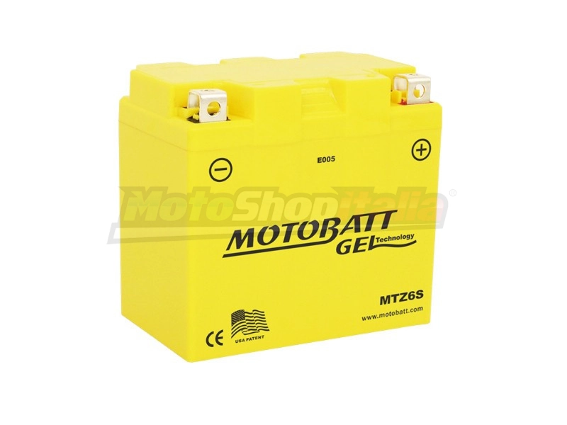 Motobatt MTZ6S Gel Battery Sealed Activated High Performances