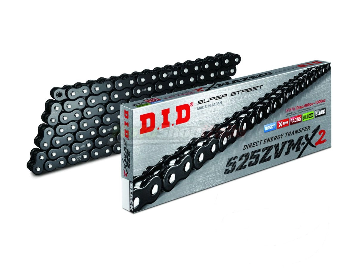 Catena DID 525 ZVM-X2 X-Ring Nera