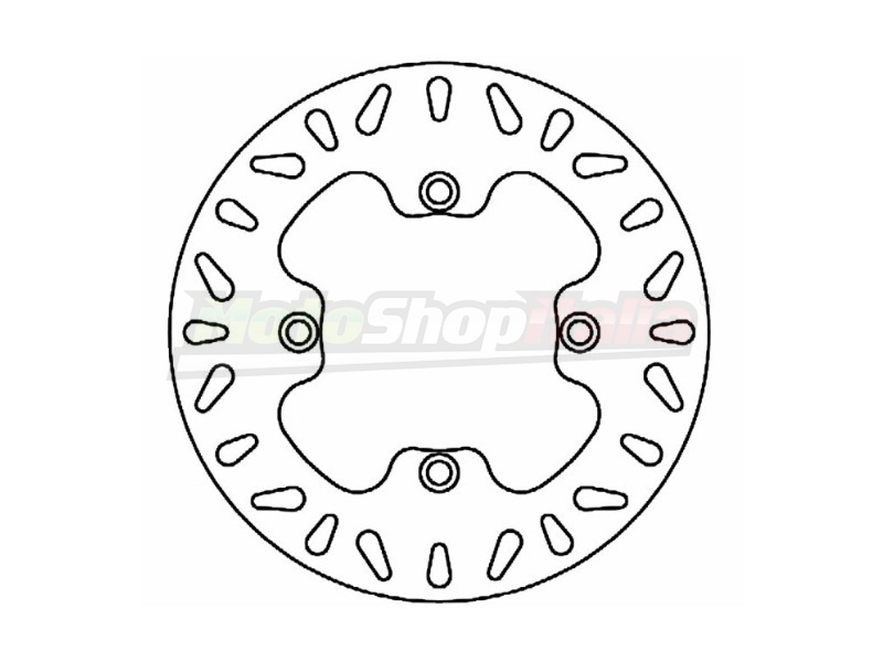 Rear Brake Disc SilverWing Forza Transalp CBF