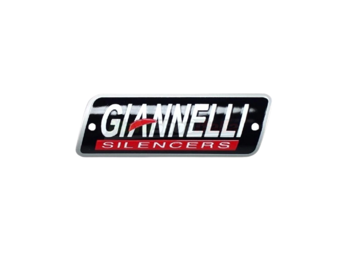 Targhetta Terminale Marmitta Giannelli Silencers