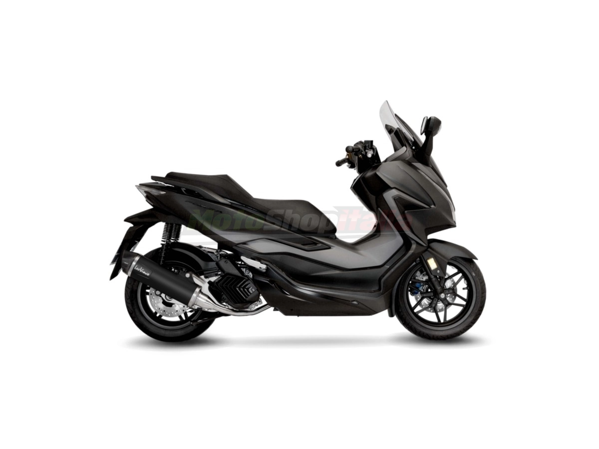 Full Exhaust Forza 125 LeoVince Nero Homologated (21-)