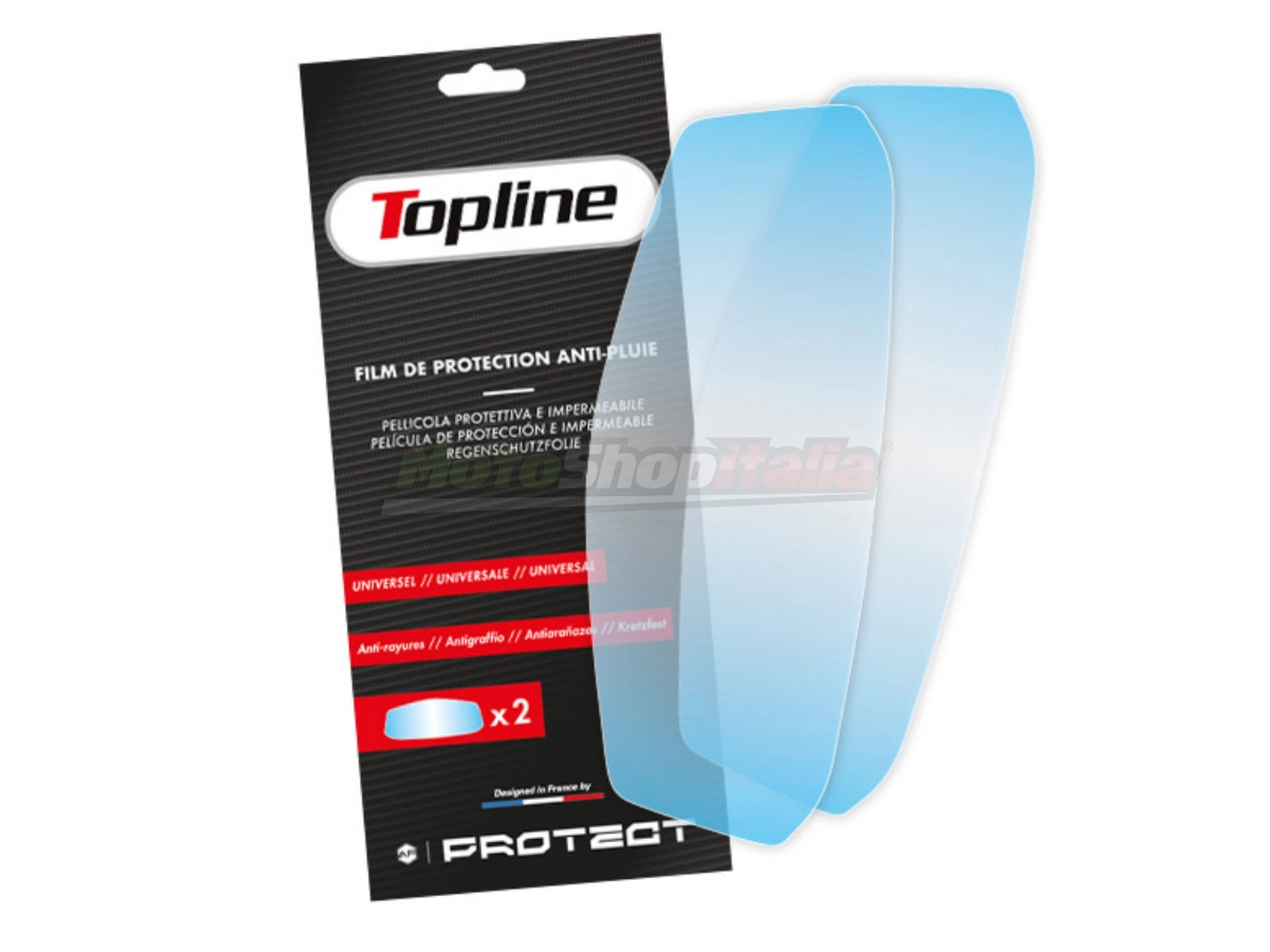 Water Repellent Helmet Visor Film