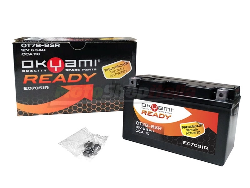 Batteria YT7B-BS Majesty 250 (Okyami)