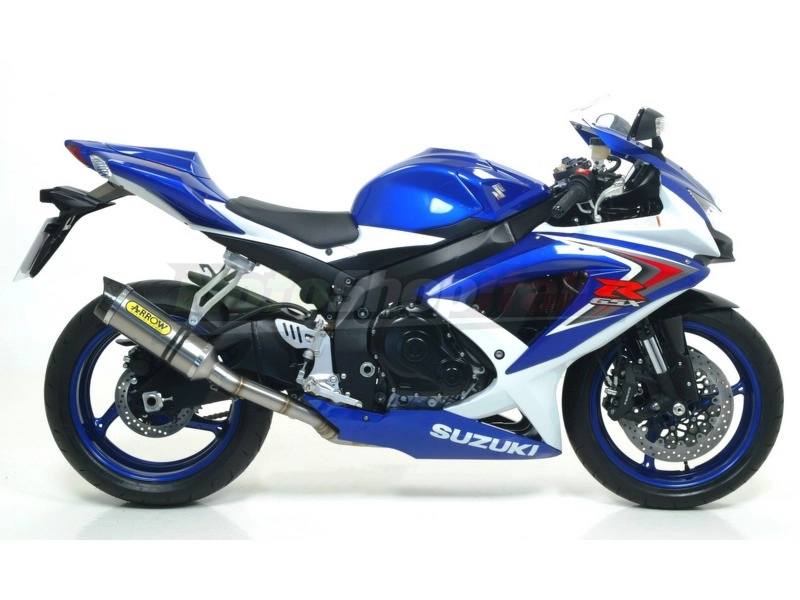 Arrow Exhaust GSXR 600/750 Thunder Approved (2008 to 2010)