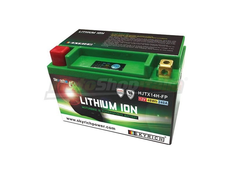Lithium Battery HJTX14H-FP (YTZ10S - YTX12-BS - YT12A-BS)