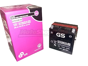 Battery GTX20CH-BS GS Sealed 12V - 18 Ah High Performance