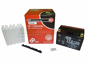 TTZ12S GS Battery (equivalent YTZ12S) 12 V - 11 Ah