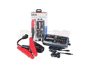 Starter Booster Portable Battery and Charger USB Genius GB40