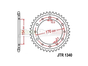 Corona Trasmissione Honda CB 1000 R - VFR 750/800