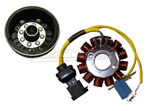 Flywheel Alternator Aprilia - Gilera - Malaguti - Piaggio 180/200