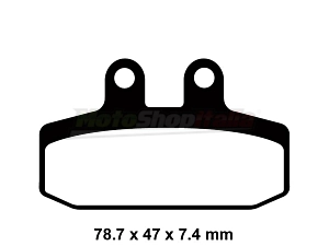 Pastiglie Freni Spidermax 500 GT/RS Anteriori EBC Brakes