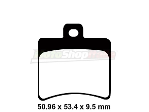 Pastiglie Freni F12 Phantom Password Madison Spidermax Posteriori EBC Brakes