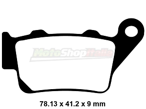 Pastiglie Freni MT03 TT XTZ XT 660 Posteriori EBC Brakes