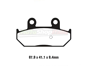 Pastiglie Freni Burgman 400 (dal K7) - 650 Posteriori EBC Brakes