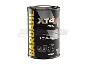 Bardahl Oil XT4-S C60 10W-40 Moto 4T 100% Synthetic Lubricant