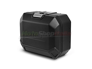 Valigia Borsa Laterale Shad Terra TR36L Alluminio Nero Sinistra