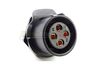 Panel Female Push&Pull Connector for ECUs