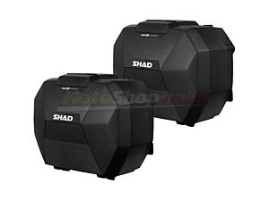 Valigie Borse Laterali Shad SH38X Carbon Espandibili