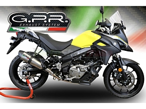 Silencer Exhaust GPR V-Strom 650 (21-24) Approved Catalyzed