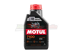 Motul 7100 10W40 1 L – Olio Motore Moto 100% Sintetico