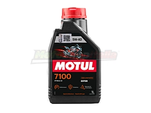 Motul 7100 5W40 1 L – Olio Motore Moto 100% Sintetico