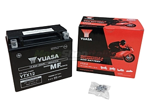 Batteria Yuasa YTX12-BS Beverly Carnaby Hexagon X9