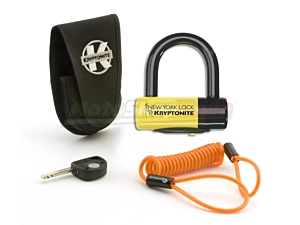 Disc Lock Moto New York Disc Lock Kryptonite (with Case)