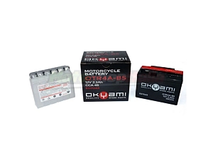 Batteria YTR4A-BS Bali - ZX Dio - X8R (Okyami)