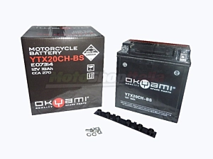 Batteria YTX20CH-BS Okyami