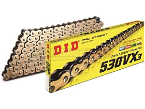 Chain DID 530 VX3 X-Ring Gold