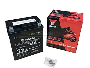 Batteria YTX7L-BS Hornet CBF SH Pantheon PS (tabella - Yuasa)