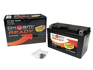 Batteria YT9B-BS R6 Majesty TMax XT (Okyami)