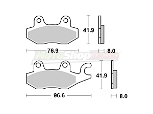 Pads Ninja 250 Front/Rear