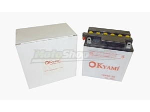 Battery 12N10-3A Okyami Lead/Acid 12 Volt