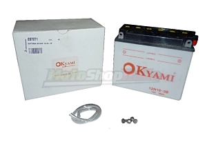 Battery 12N16-3B Okyami Lead/Acid 12 Volt