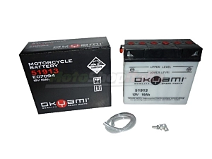 Battery 51913 Okyami Lead/Acid 12 Volt
