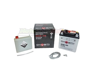 Battery 6N6-3B Okyami Lead/Acid 6 Volt
