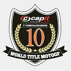 10 times world champion tyrewarmers!